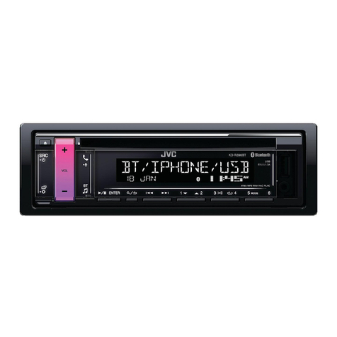 JVC KD-R890BT User manual