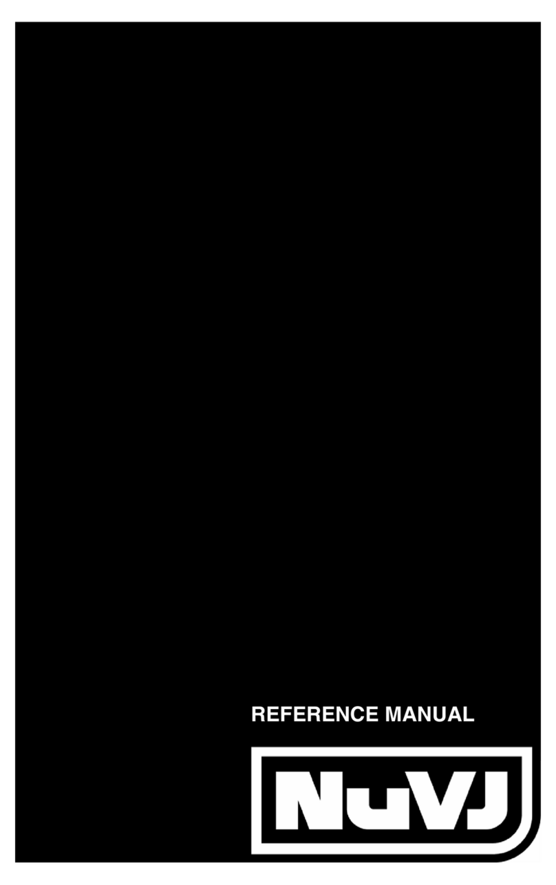 Numark NuVJ User manual