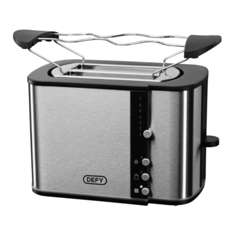 Defy TA 520 S User manual