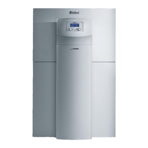 Vaillant geoTHERM VWS 61/2 operating manual