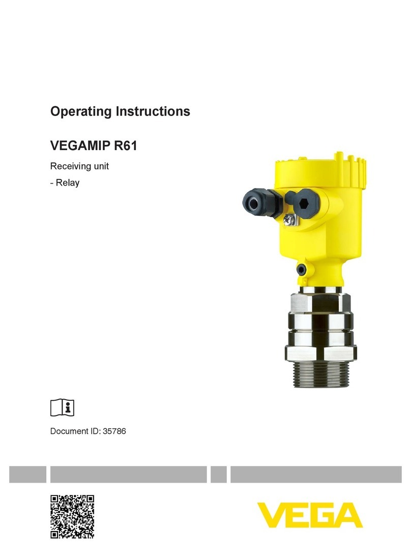 Vega VEGAMIP R61 operating instructions