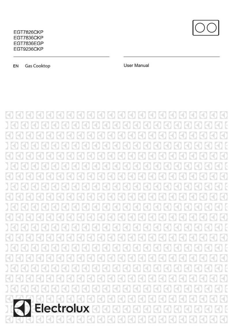 Electrolux EGT7826CKP User manual