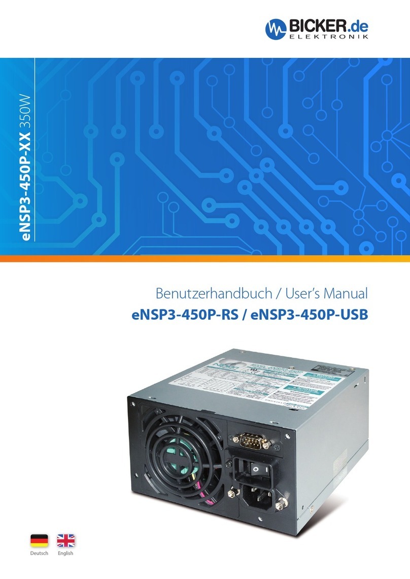 Bicker eNSP3-450P-USB user manual