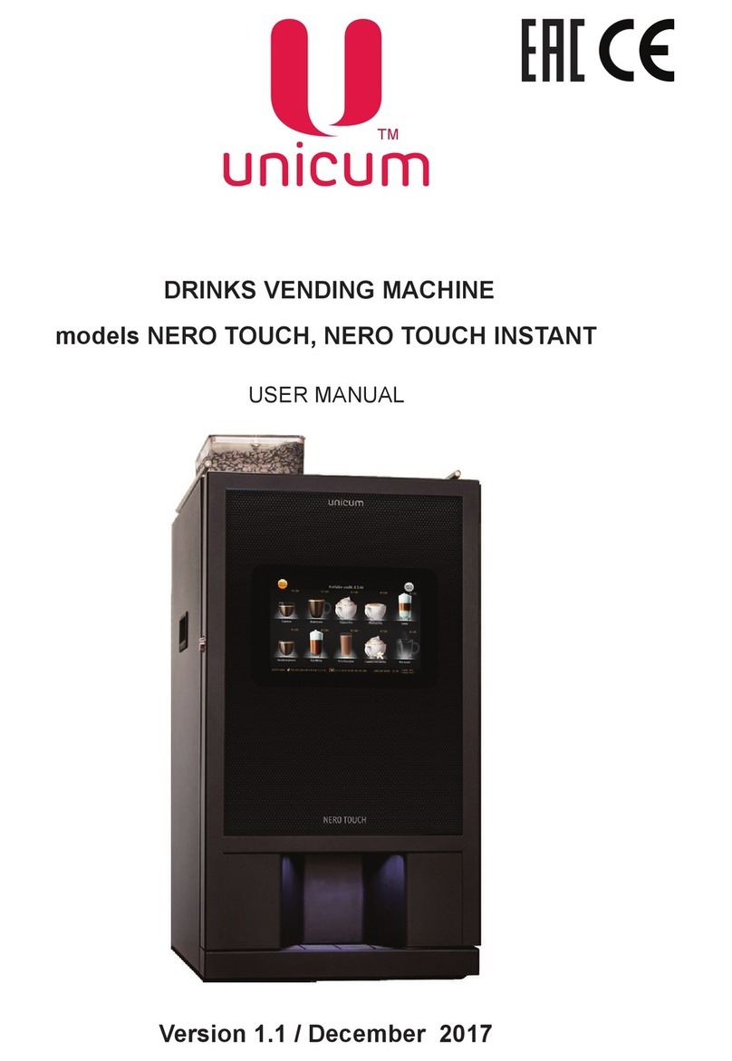Unicum NERO TOUCH User manual