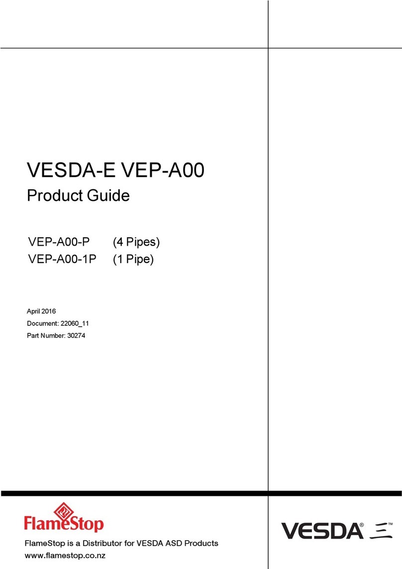 FlameStop VESDA-E VEP-A00-1P User manual