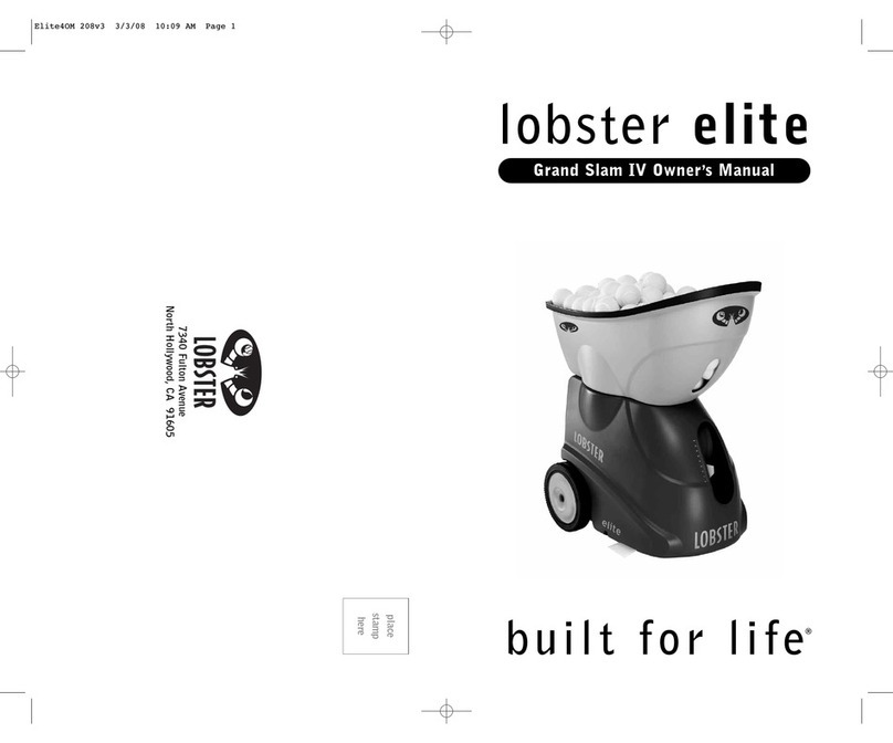 LOBSTER ELITE Grand Slam IV owner's manual