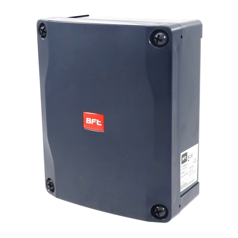 BFT RIGEL 6 User manual BFT RIGEL 6 User manual