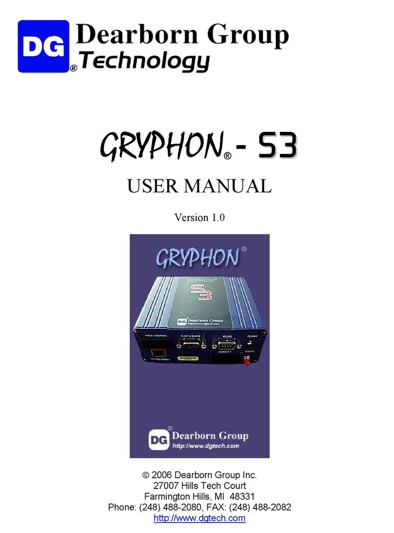 DG GRYPHON S3 user manual