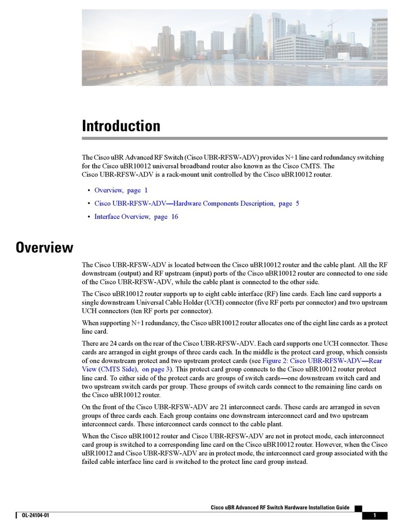 Cisco UBR-MC20X20V Manual
