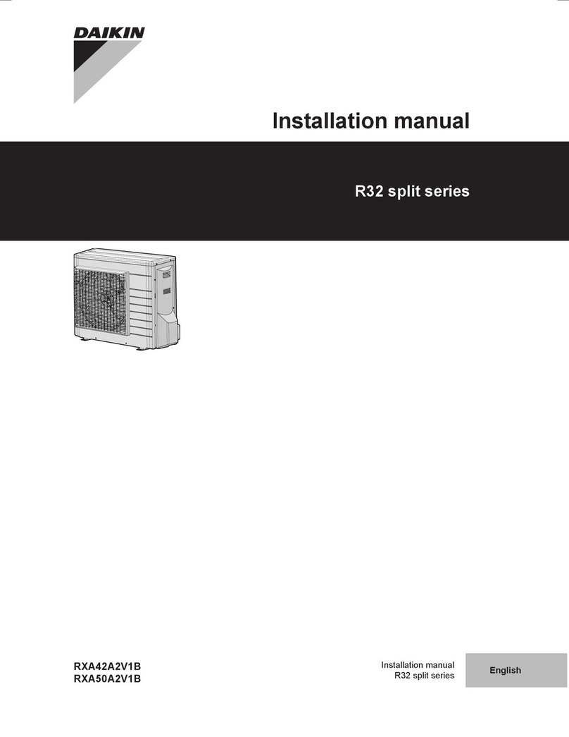 Daikin RXA42A2V1B User manual Daikin RXA42A2V1B User manual