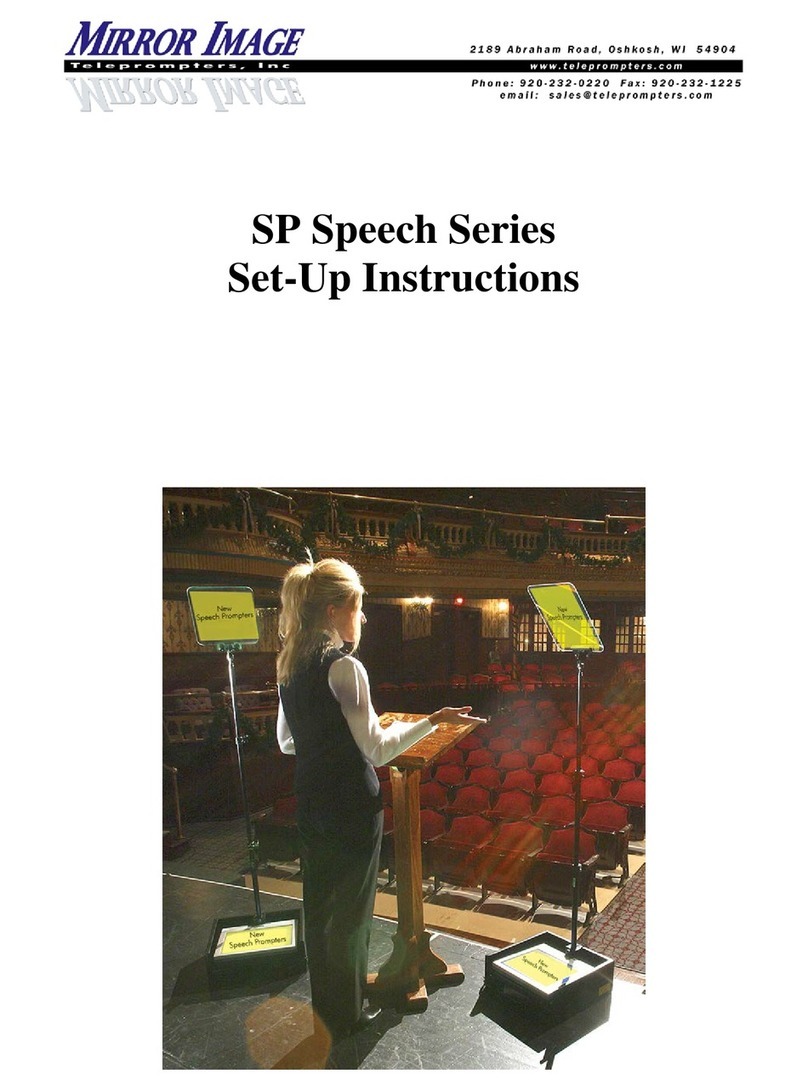 Mirror Image SP-220HB Setup instructions