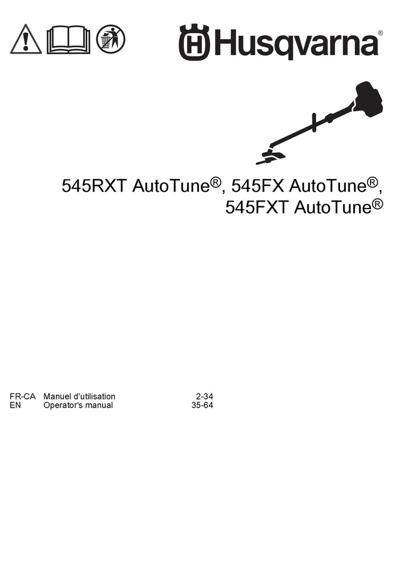 Husqvarna 545RXT AutoTune Operator's manual