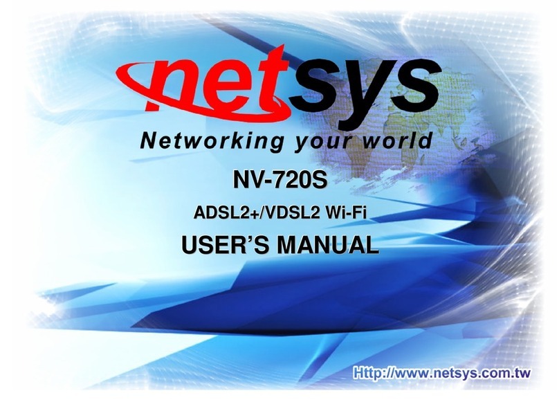 netsys NV-720S user manual