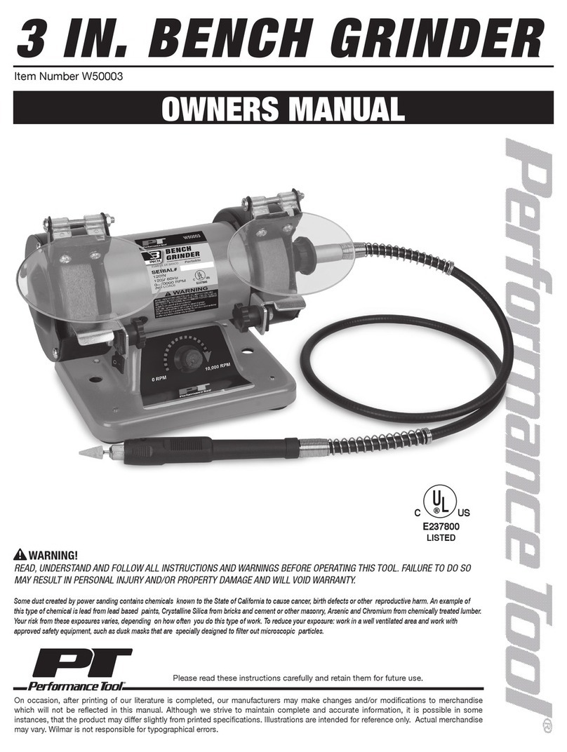 Performance Tool W50003 owner's manual