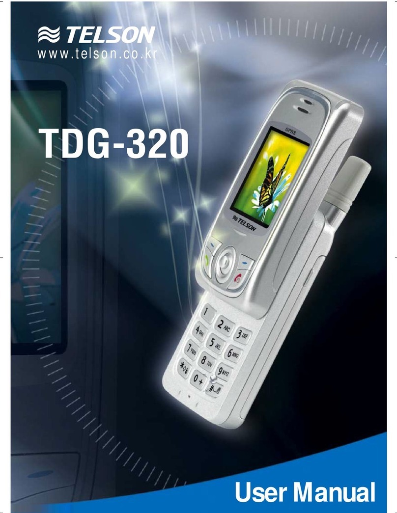 Telson TDG-320 User manual