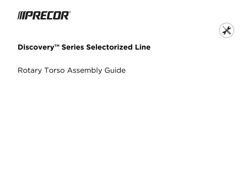 Precor Discovery Series User manual