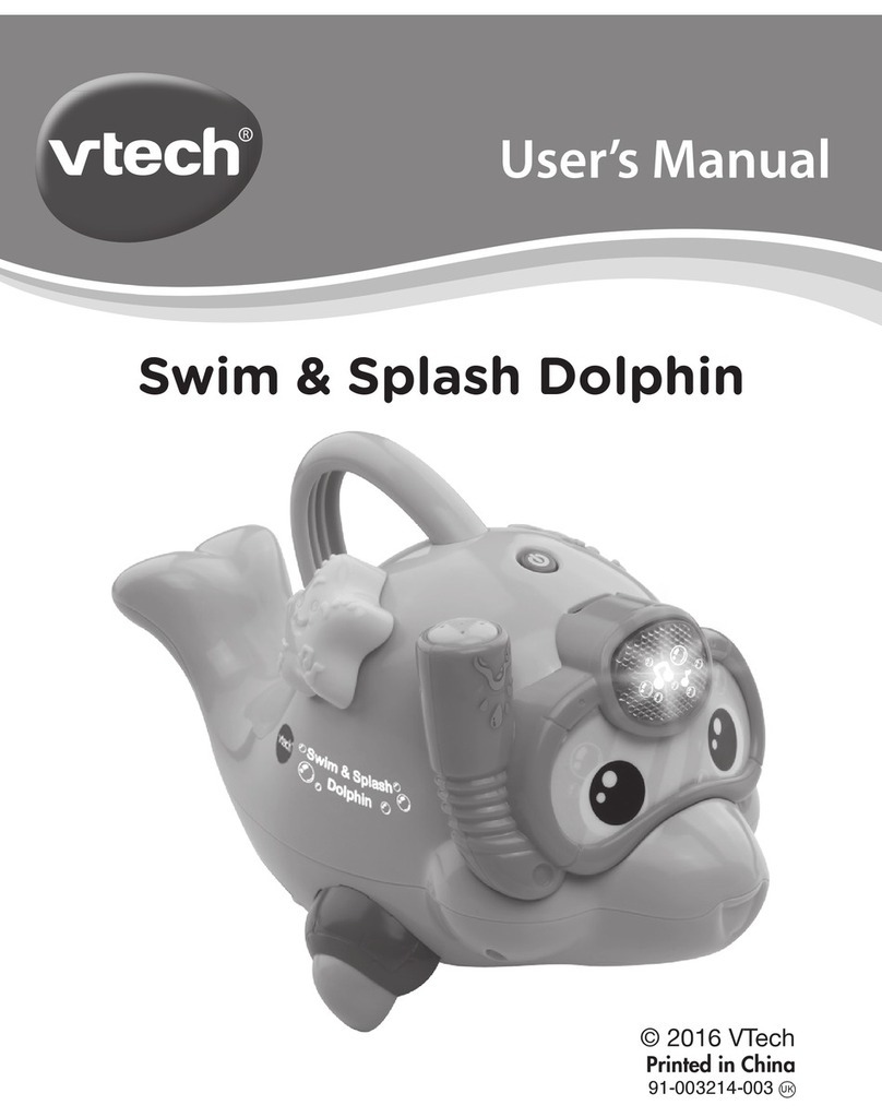 V-tech Swim & Splash Dolphin User manual