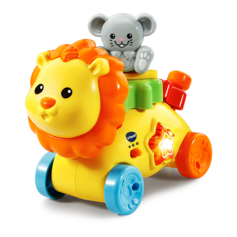 V-tech GearBuddies Lion & Mouse Assembly Instructions