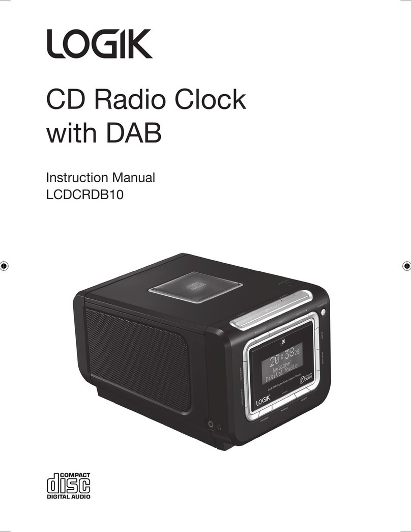 Logik LCDCRDB10 User manual