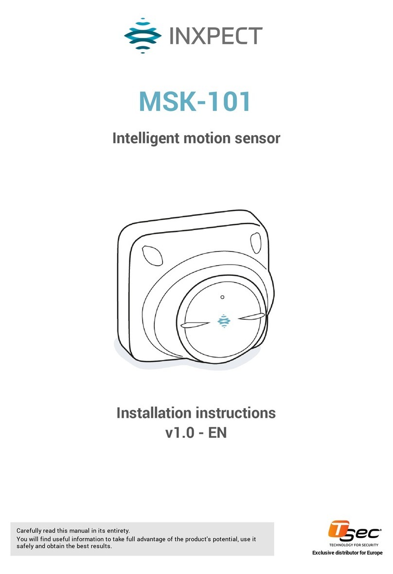 Inxpect MSK-101 installation instructions