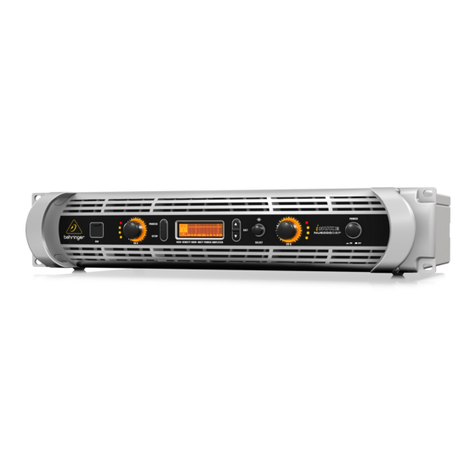 Behringer iNuke NU6000DSP User manual