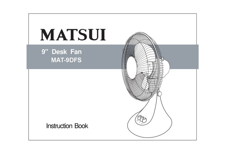 Matsui MAT-9DFS User manual Matsui MAT-9DFS User manual