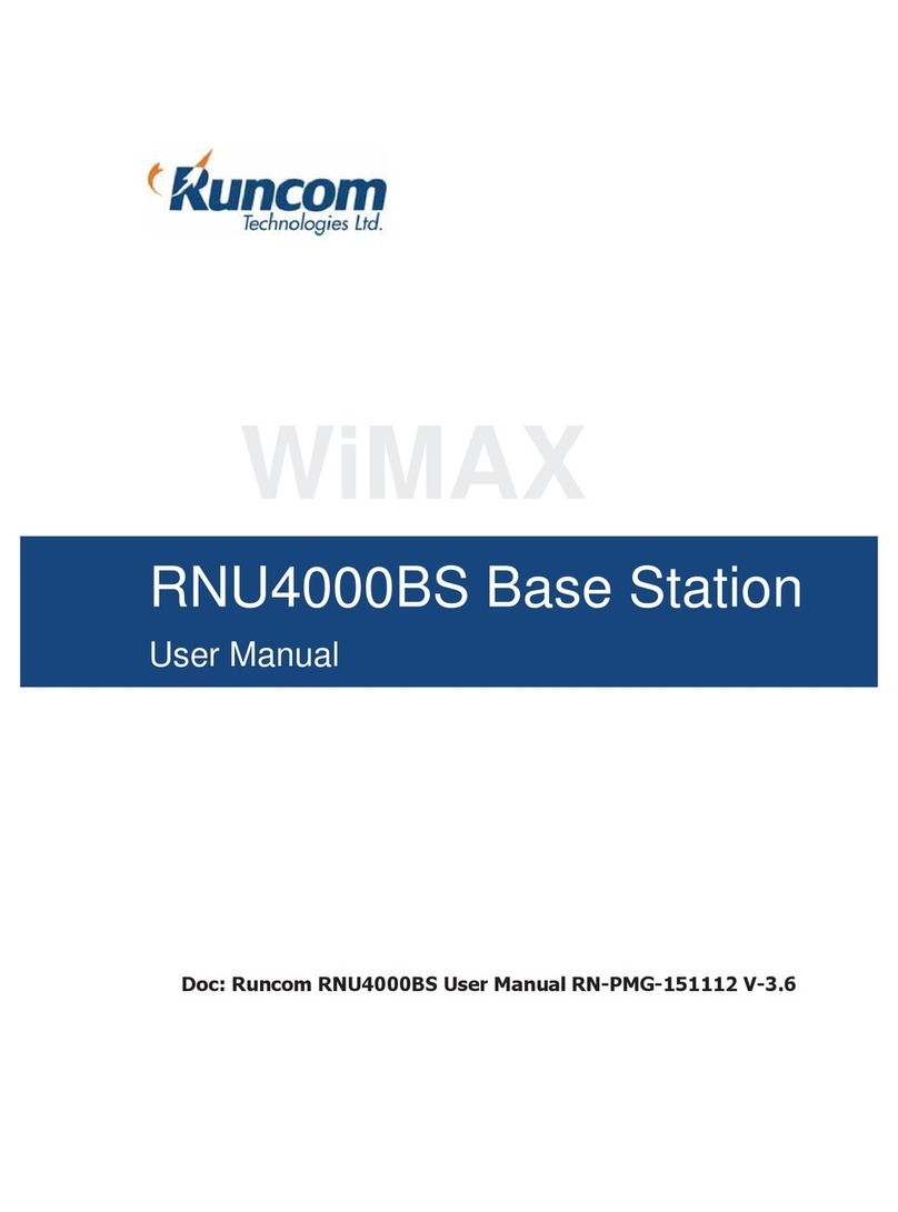 Runcom RNU4000BS user manual