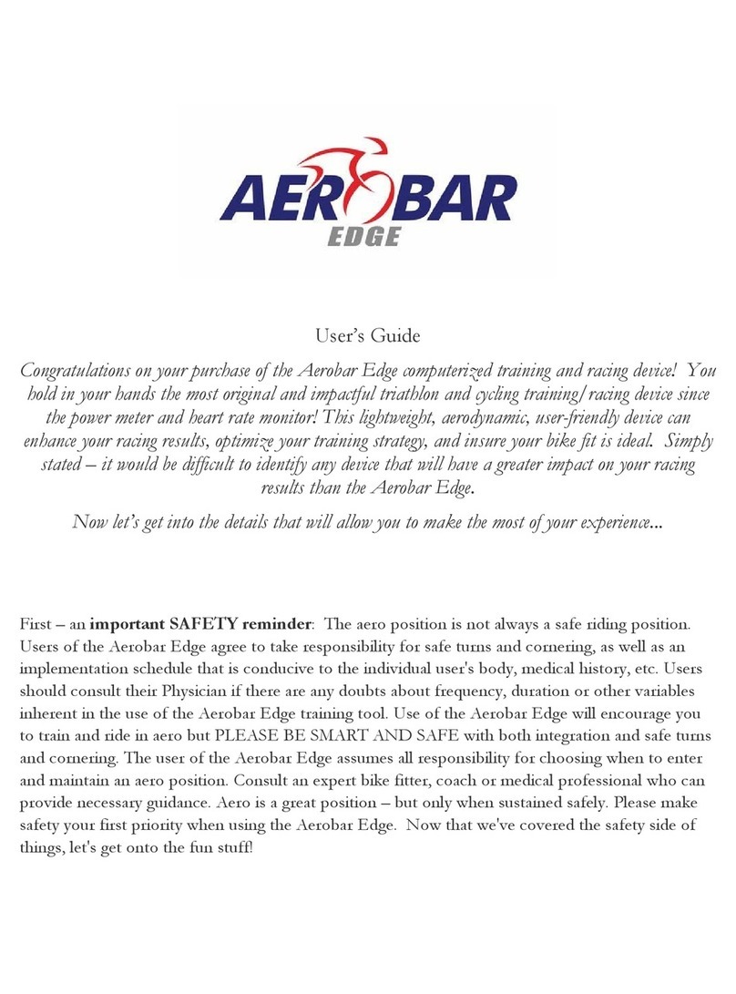 Aerobar Edge Aerobar Edge User manual