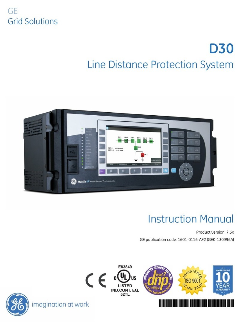 GE D30 series User manual