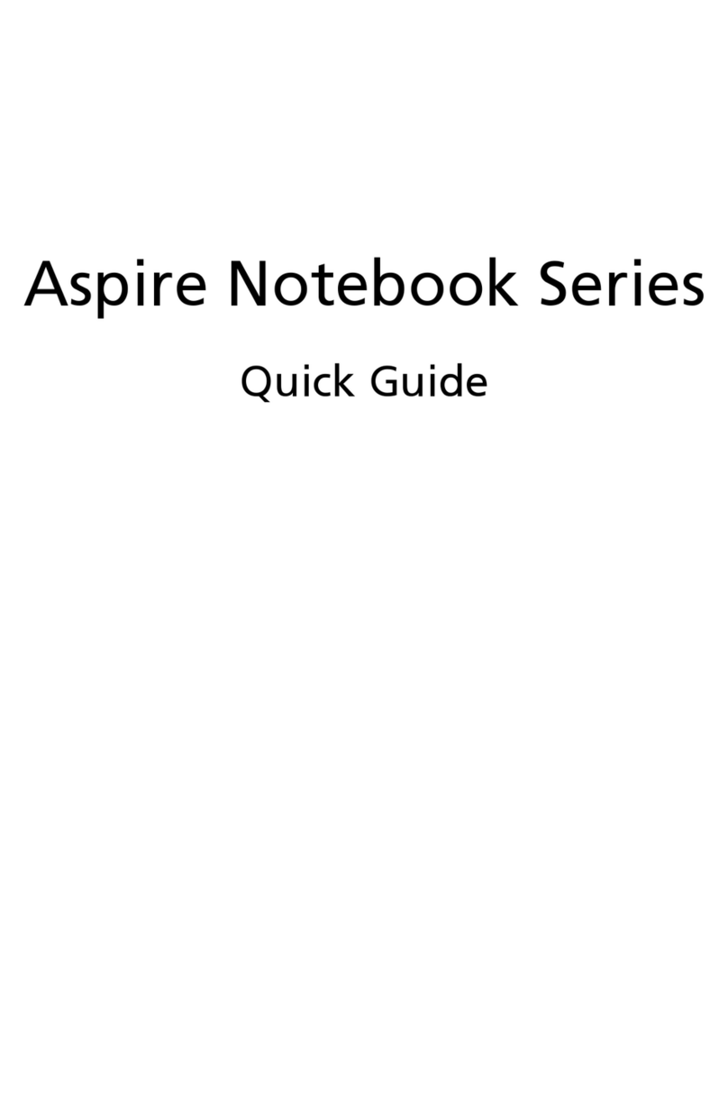 Acer Aspire Notebook Series User manual