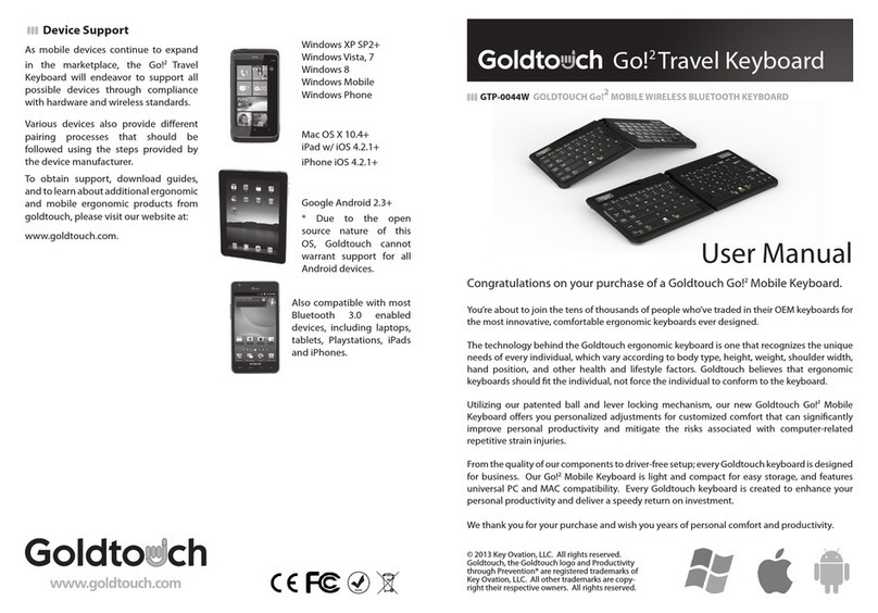 Goldtouch Go!2 user manual