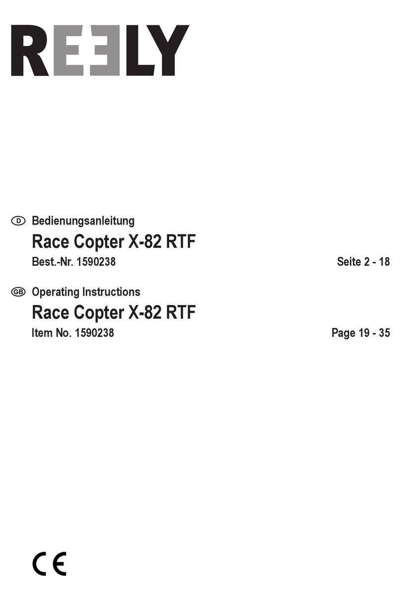 Reely X-82 RTF operating instructions