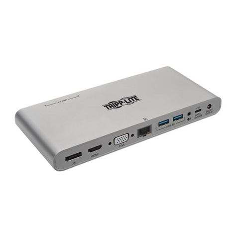 Tripp Lite U442-DOCK4-S owner's manual