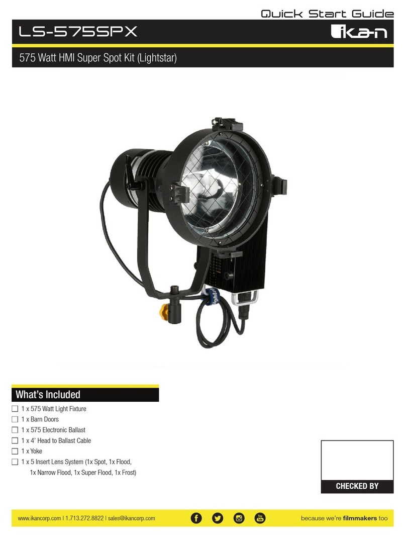 Ikan LS-575SPX quick start guide