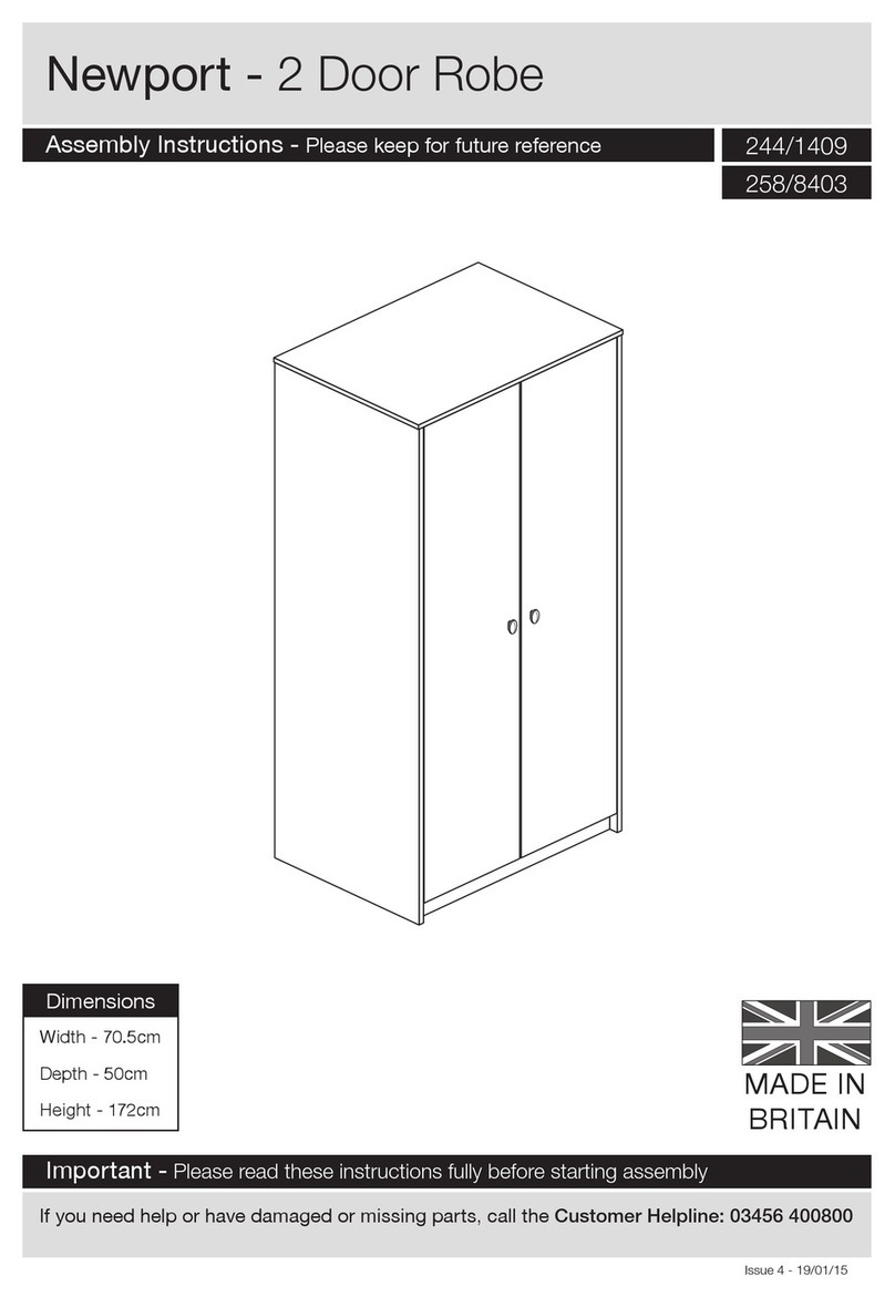 Newport 244/1409 Assembly instructions