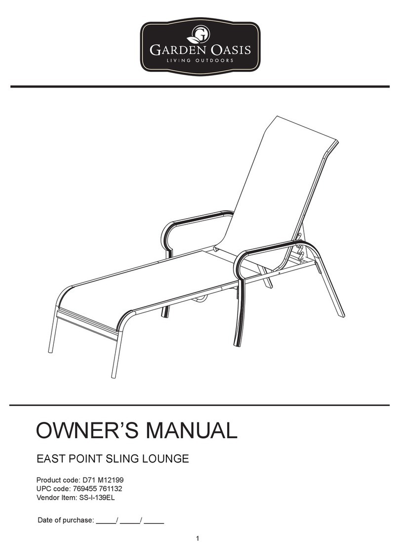 Garden Oasis SS-I-139EL owner's manual