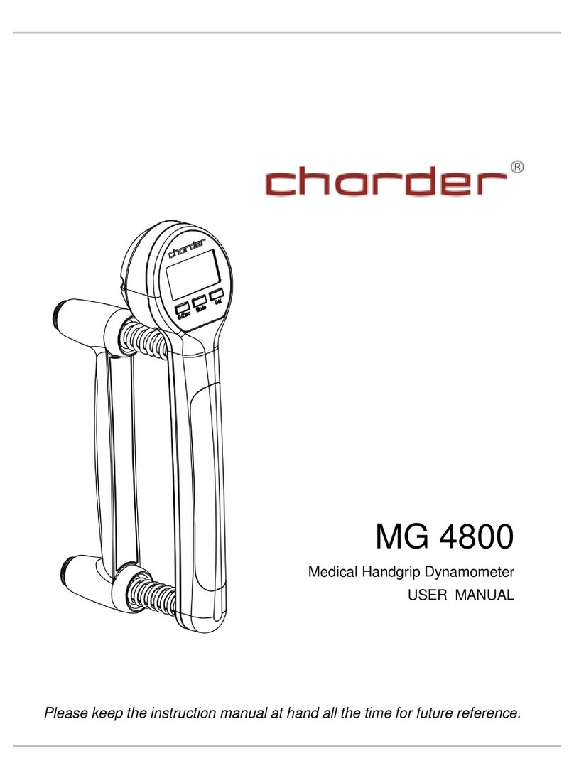 Charder MG 4800 User manual