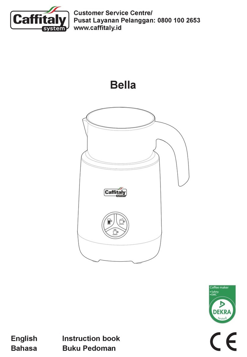 Caffitaly System Bella Instruction book