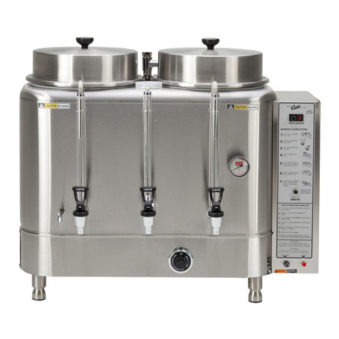 Curtis RU-150-20 User manual