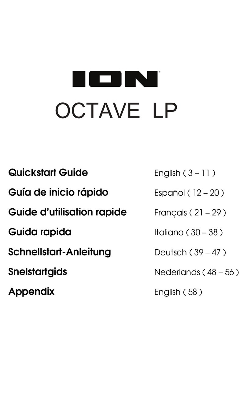 ION Octave LP quick start guide