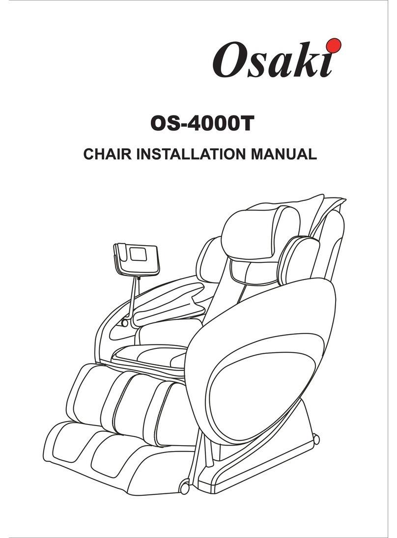 Osaki OS4000T User manual