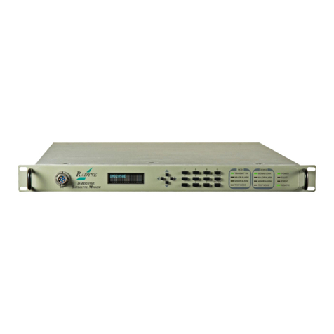 Comtech EF Data DMD-2050E Installation and operation manual