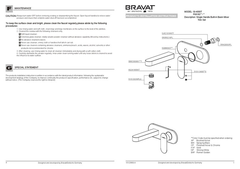 Bravat GI-4000T User manual
