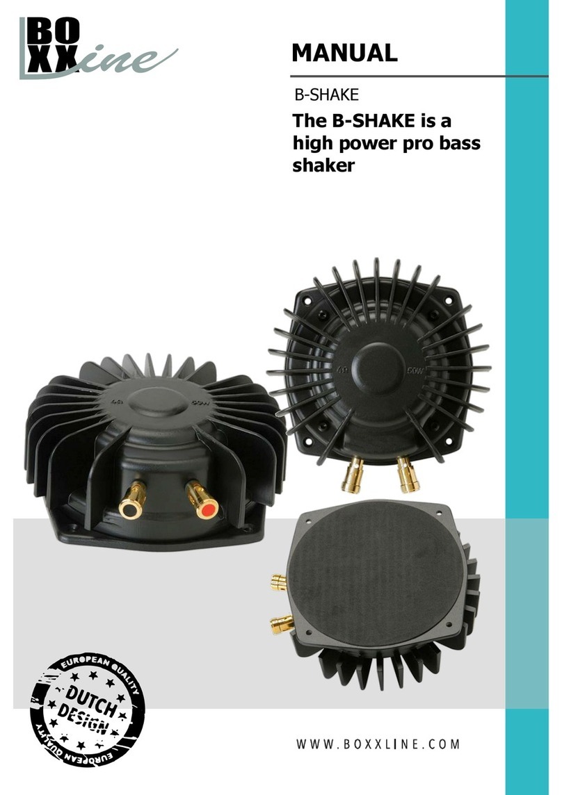 Boxxline B-SHAKE manual