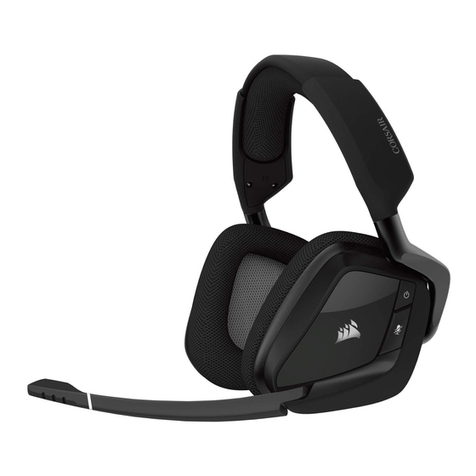 Corsair Gaming VOID PRO RGB quick start guide