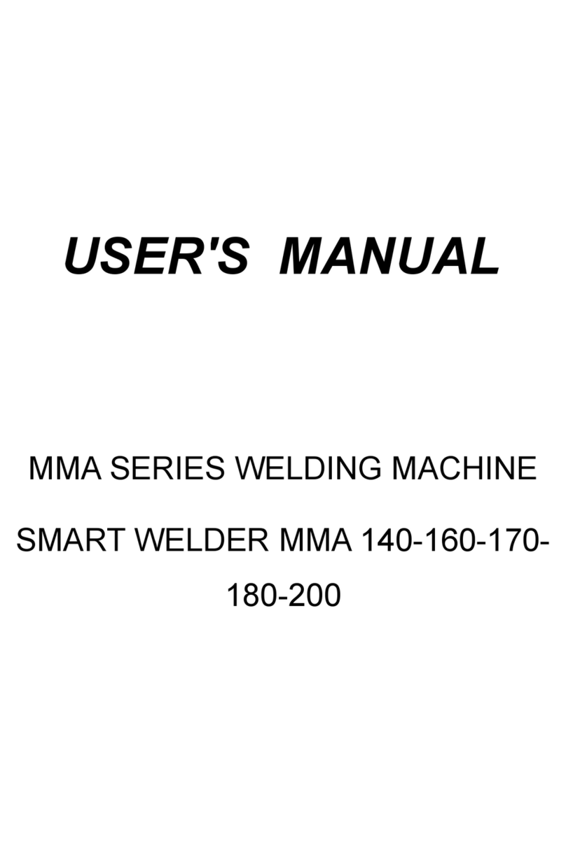 Ter Welding Smart Welder MMA 140 user manual