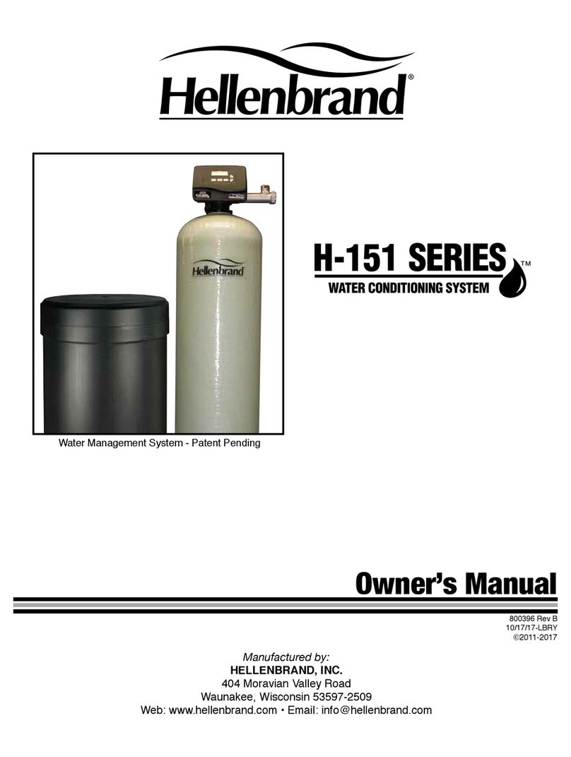 Hellenbrand H-151 Series owner's manual