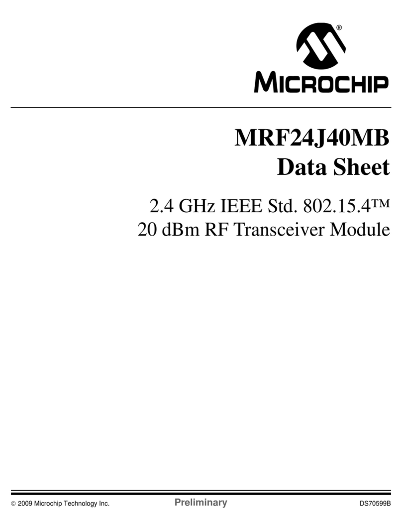 Microchip Technology MRF24J40MB User manual