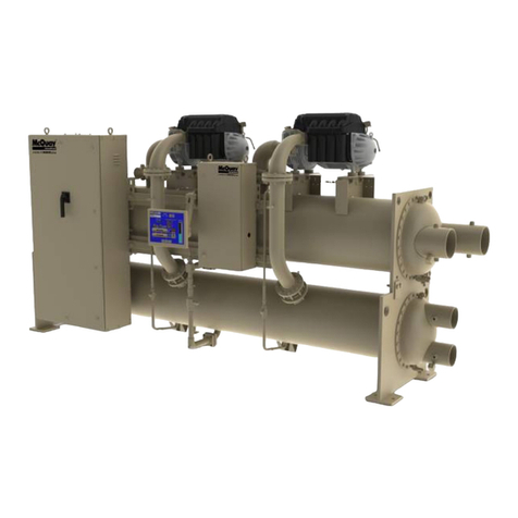 McQuay Magnitude WMC 145SBS - 400DBS Installation and operation manual