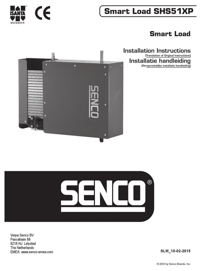 Senco SHS51XP User manual